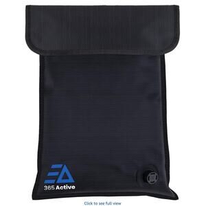 Reusable Compression Wet & Dry Bag for Swimsuit, Smell Proof Small Gym Bag-Black